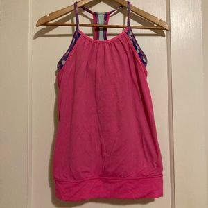 Ivivva by Lululemon tank top with built in bra